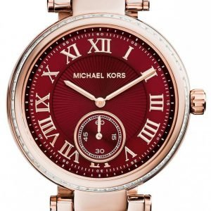 Michael Kors Skylar Mk6086 Kello Punainen / Punakultasävyinen