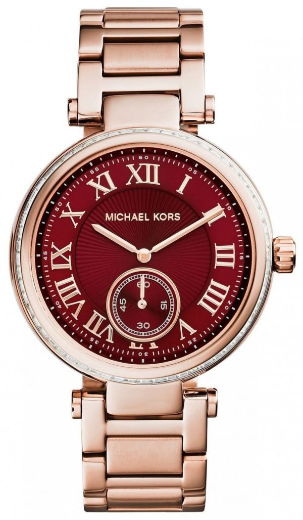 Michael Kors Skylar Mk6086 Kello Punainen / Punakultasävyinen