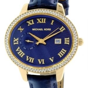 Michael Kors Whitley Mk2429 Kello Sininen / Nahka