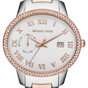 Michael Kors Whitley Mk6228 Kello Hopea / Punakultasävyinen