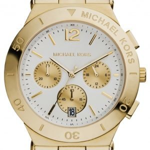 Michael Kors Wyatt Mk5933 Kello Hopea / Kullansävytetty Teräs