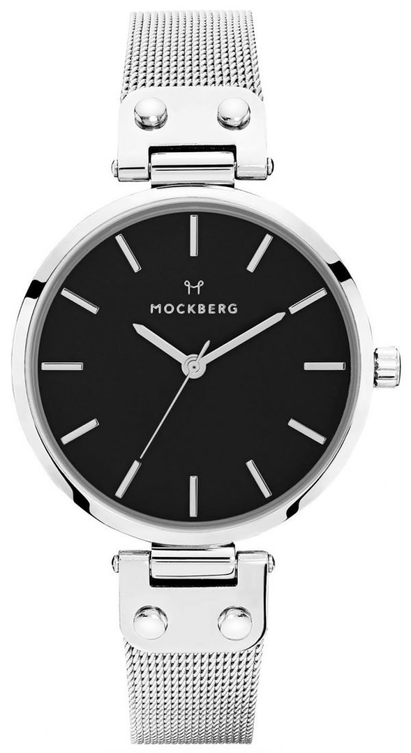 Mockberg Mesh Mo1604 Kello Musta / Teräs