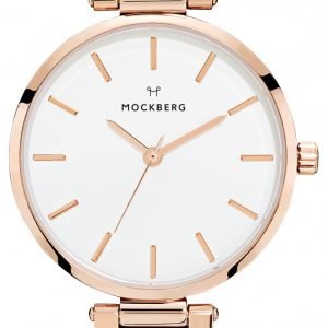 Mockberg Sigrid Mo1001 Kello Valkoinen / Nahka
