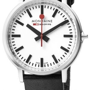 Mondaine A512.30358.16sbb Kello Valkoinen / Nahka