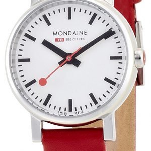 Mondaine A658.30301.11sbc Kello Valkoinen / Nahka