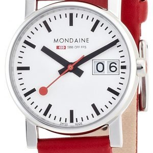 Mondaine A669.30305.11sbc Kello Valkoinen / Nahka