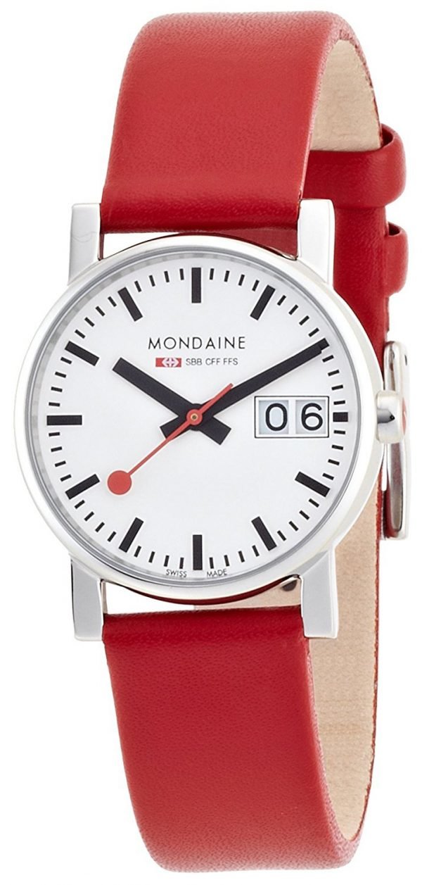 Mondaine A669.30305.11sbc Kello Valkoinen / Nahka