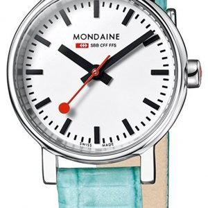 Mondaine Evo Petite A658.30301.11sbf Kello Valkoinen / Nahka