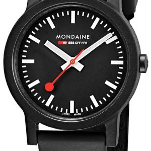 Mondaine Ms1.32120.Rb Kello Musta / Kumi