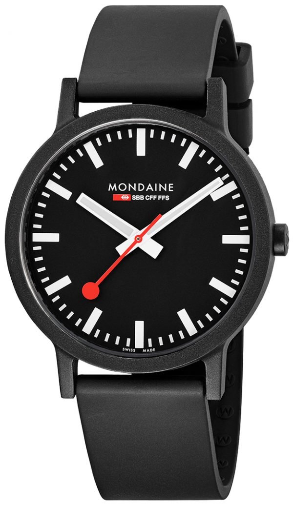 Mondaine Ms1.41120.Rb Kello Musta / Kumi