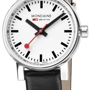 Mondaine Mse.26110.Lb Kello Valkoinen / Nahka