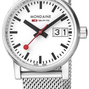 Mondaine Mse.30210.Sm Kello Valkoinen / Teräs