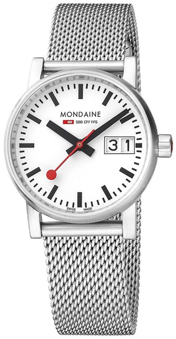 Mondaine Mse.30210.Sm Kello Valkoinen / Teräs