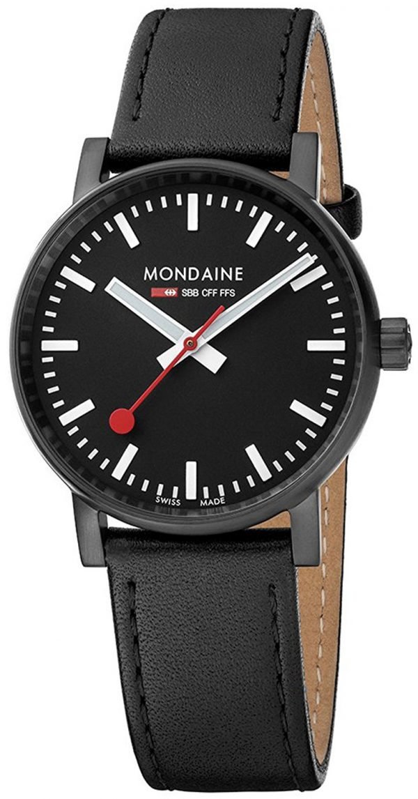 Mondaine Mse.35121.Lb Kello Musta / Nahka