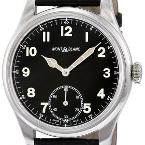 Montblanc 1858 113860 Kello Musta / Nahka