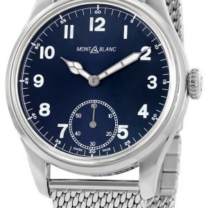 Montblanc 1858 114958 Kello Sininen / Teräs