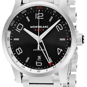 Montblanc Timewalker 109135 Kello Musta / Teräs