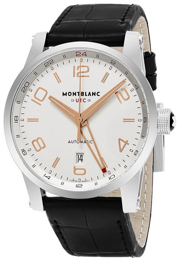 Montblanc Timewalker 109136 Kello Hopea / Nahka