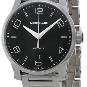 Montblanc Timewalker 110339 Kello Musta / Teräs