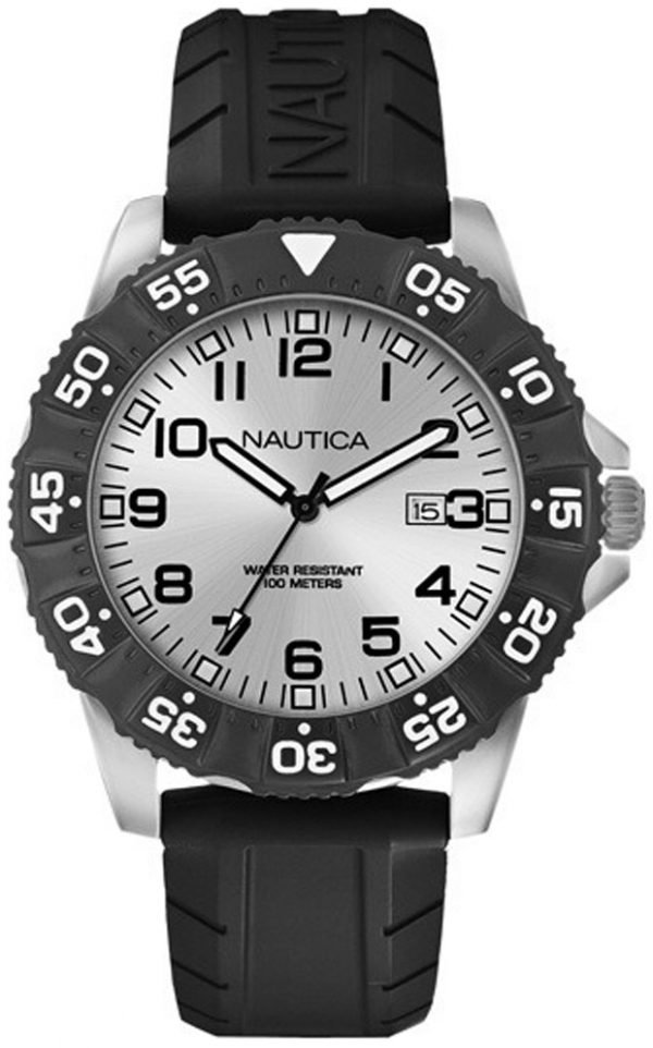 Nautica Analog A12650g Kello Hopea / Kumi