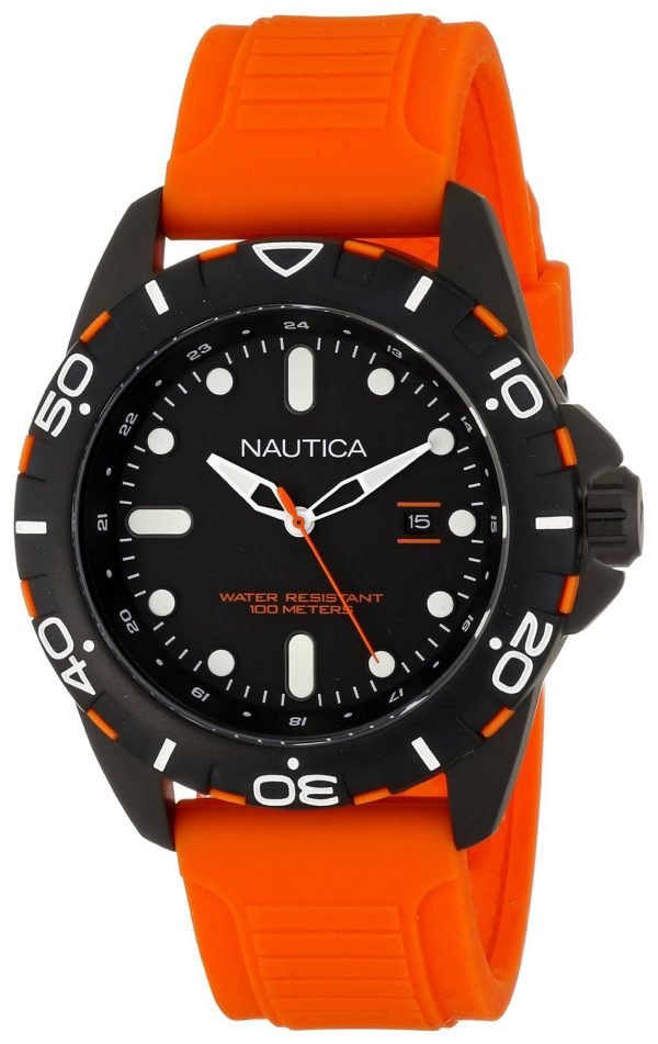 Nautica Analog N11619g Kello Musta / Kumi