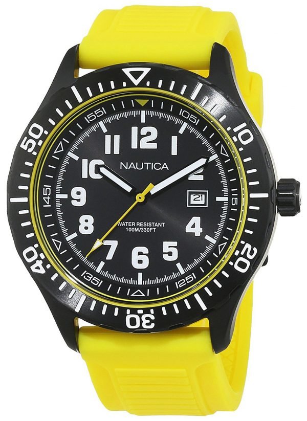 Nautica Analog Nad13527g Kello Musta / Kumi