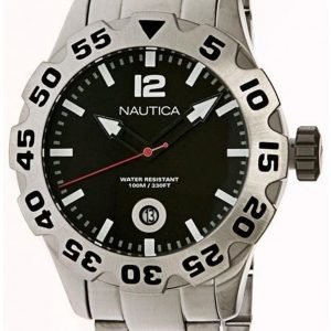 Nautica Bfd 100 N17549g Kello Musta / Teräs