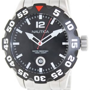 Nautica Bfd 100 N18622g Kello Musta / Teräs