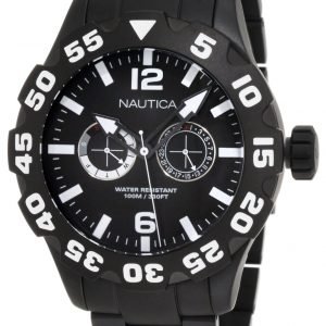 Nautica Bfd 100 N23099g Kello Musta / Teräs