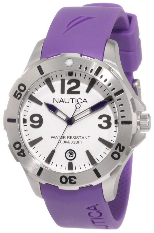 Nautica Bfd 101 N11551m Kello Valkoinen / Muovi