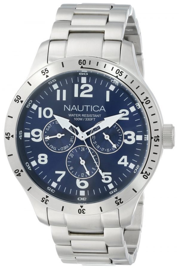 Nautica Bfd 101 N14672g Kello Sininen / Teräs