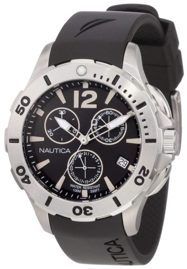 Nautica Bfd 101 N15614m Kello Musta / Muovi