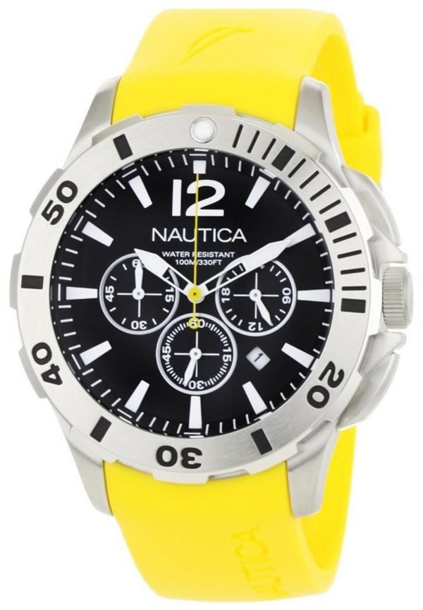 Nautica Bfd 101 N16566g Kello Musta / Muovi