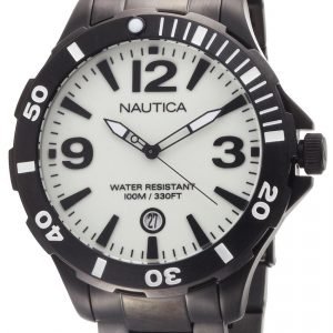 Nautica Bfd 101 N17572g Kello Valkoinen / Teräs