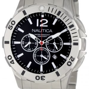 Nautica Bfd 101 N23519g Kello Musta / Teräs