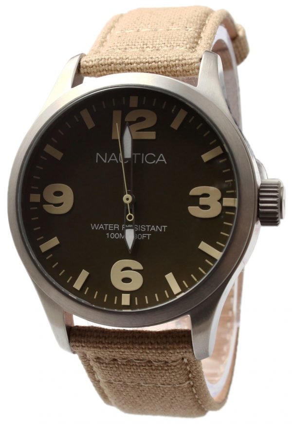 Nautica Bfd 102 A11558g Kello Vihreä / Tekstiili