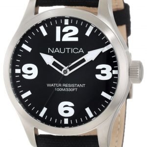 Nautica Bfd 102 N11556g Kello Musta / Nahka