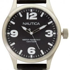 Nautica Dress A12622g Kello Musta / Nahka