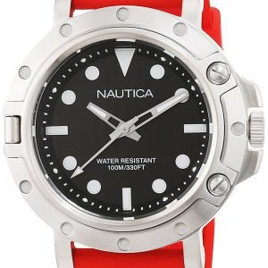 Nautica Dress Nad12549g Kello Musta / Kumi