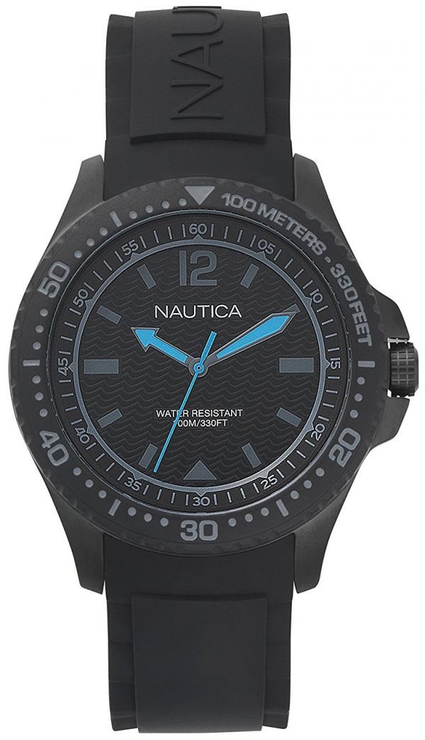 Nautica Dress Napmau007 Kello Musta / Kumi