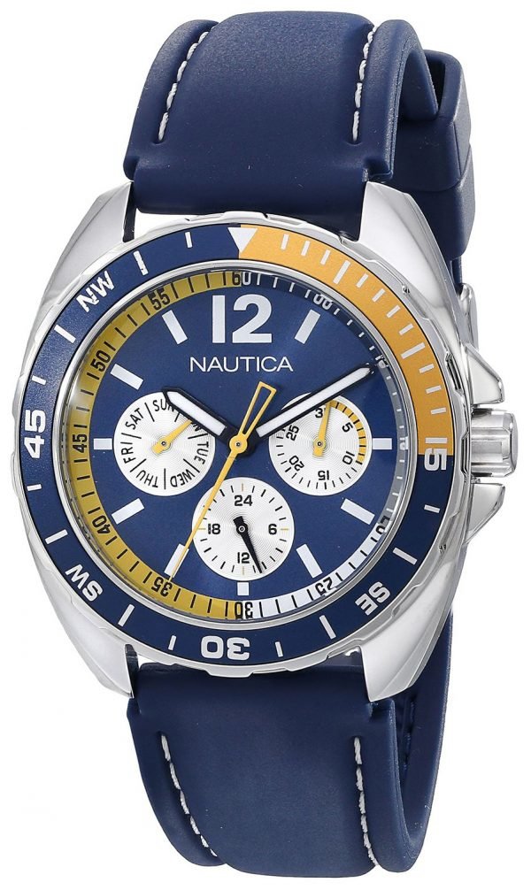 Nautica Multifunction N09915g Kello Sininen / Muovi