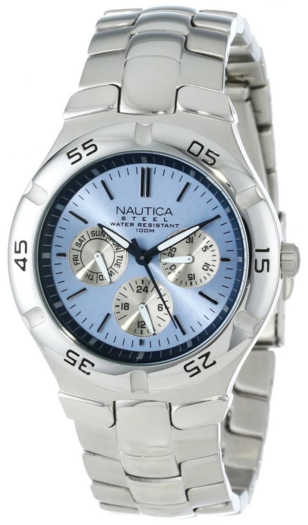 Nautica Multifunction N10075 Kello Sininen / Teräs