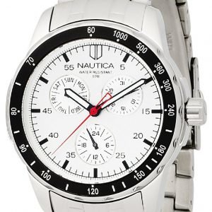 Nautica Multifunction N13556g Kello Hopea / Teräs