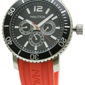 Nautica Multifunction N16639g Kello Musta / Muovi