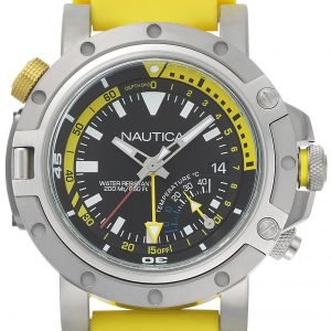 Nautica Multifunction Napprh003 Kello Musta / Kumi