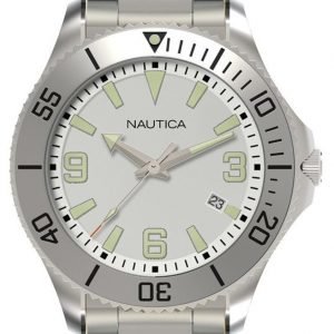 Nautica Nac N11577g Kello Hopea / Teräs