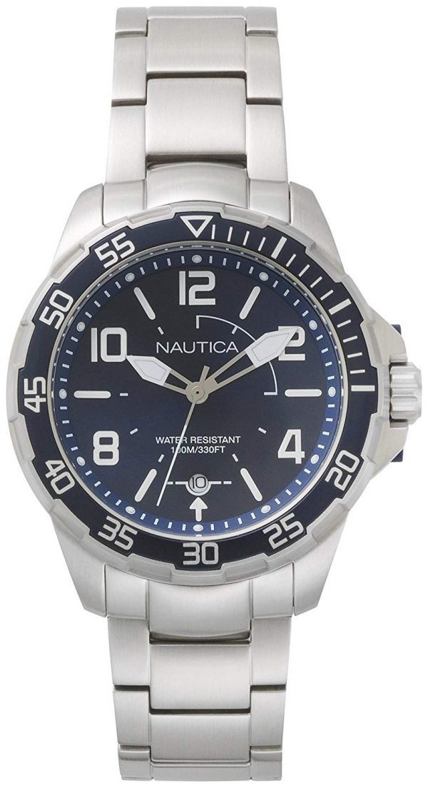 Nautica Napplh004 Kello Sininen / Teräs