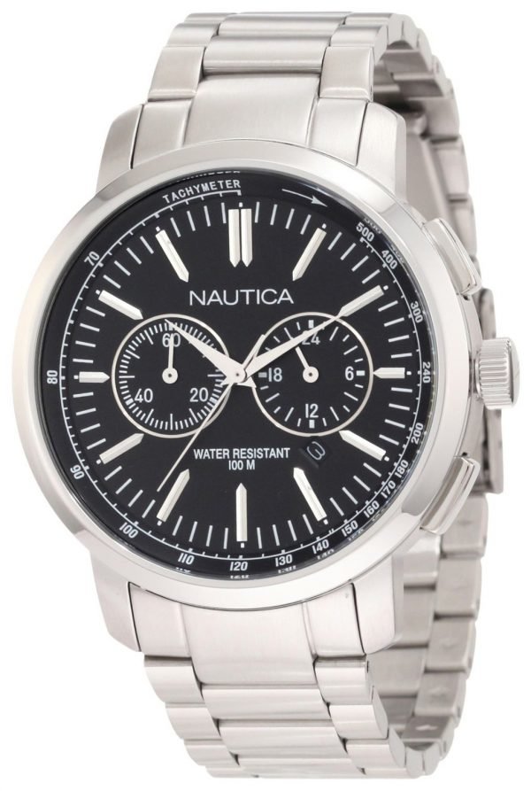 Nautica Nct N22600g Kello Musta / Teräs