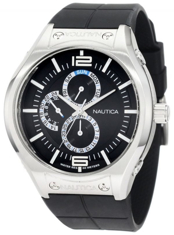 Nautica Nmc N19558g Kello Musta / Muovi