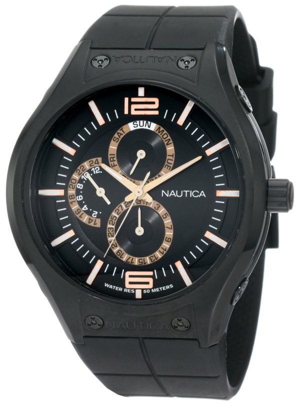 Nautica Nmc N21009g Kello Musta / Muovi